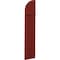 Ekena Millwork Americraft 3-Board (2 Batten) Wood Joined Board-n-Batten Shutters w/ Arch Top, ARW101BQ311X68MRH, PR ARW101BQ311X68MRH - alternate 2